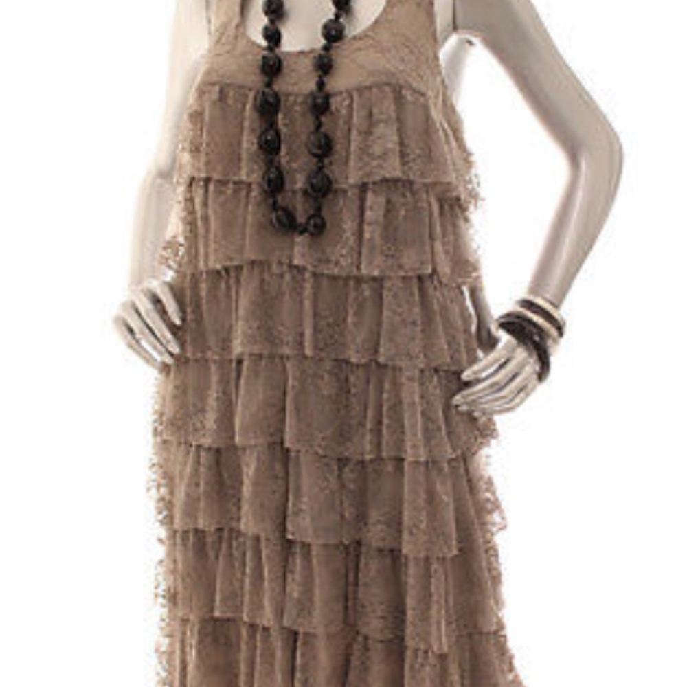 NWT Medium INC layered lace sleeveless dress.